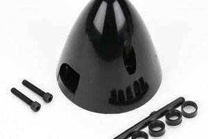 Dubro 2 1/4" Spinner (2 Blade) Black