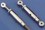 Dubro 1/4 Scale Turnbuckles,1/16" (1.5mm) Eye & 4-40 Threaded