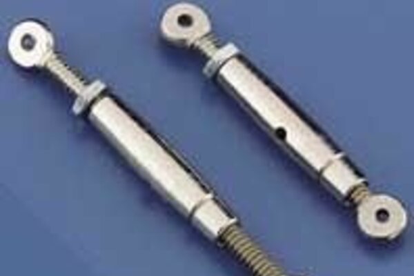 Dubro 1/4 Scale Turnbuckles,1/16" (1.5mm) Eye & 4-40 Threaded
