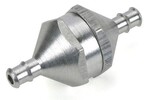 Dubro In-Line Fuel Filter-Silver