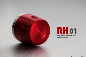 Gmade 1.9 RH01 Wheel Hubs (Red) (4)