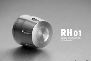 Gmade 1.9 RH01 Wheel Hubs (Silver) (4)