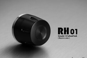 Gmade 1.9 RH01 Wheel Hubs (Black) (4)