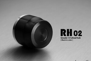 Gmade 1.9 RH02 Wheel Hubs (Black) (4)