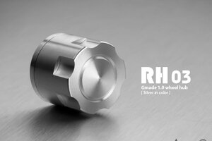 Gmade 1.9 RH03 Wheel Hubs (Silver) (4)