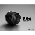 Gmade 1.9 RH03 Wheel Hubs (Black) (4)