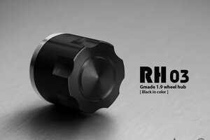 Gmade 1.9 RH03 Wheel Hubs (Black) (4)
