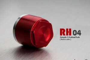 Gmade 1.9 RH04 Wheel Hubs (Red) (4)