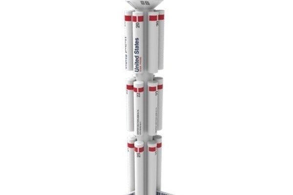 Estes Rockets EST7253  Explorer Aquarius Model Rocket Kit, Skill Level 4