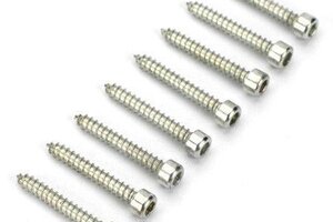Dubro DUB382 Socket Head Sheet Metal Screws #4x1/2" 8pc