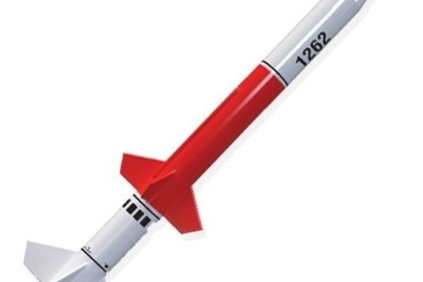 Estes Rockets EST7266  Red Nova Model Rocket Kit, Skill Level 2