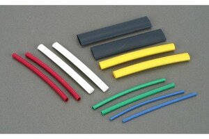 Dubro 1/16" (1.5mm) Heat Shrink Tubing (Blue) 4/pkg