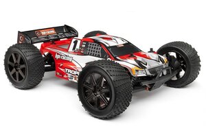 HPI Racing Clear Trophy Truggy Flux Bodyshell W/Window Masks And