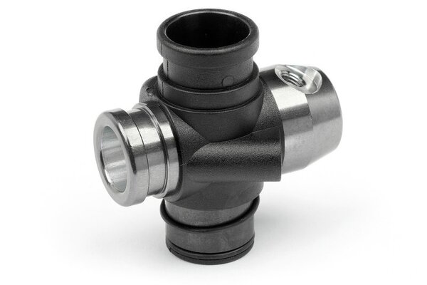 HPI Racing Slide Carburetor Main Body Gunmetal (Composite) For 3.5