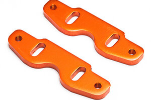 HPI Racing Engine Mount Adapter 4mm Trophy 3.5/4.6 Series (Orange)