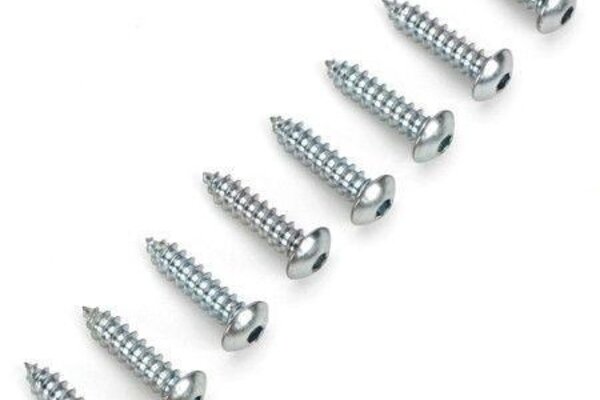 Dubro #4x3/4" Button Head Sheet Metal Screws 8pc