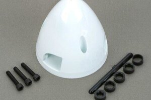 Dubro 2.5" Spinner (3 Blade) White