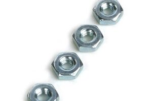 Dubro Standard Steel Hex Nuts (2-56) 4/pkg