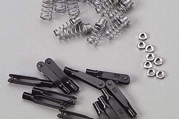 Dubro 4-40 Spring Steel Kwik-Links (For .093 Wire) 12/pkg