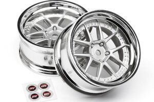 HPI Racing Dy-Champion 26mm Wheel (Chrome/Silver/6mm