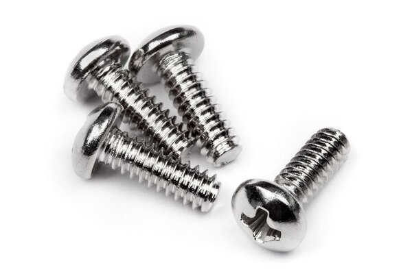 HPI Racing Button Head Screw 4-40X8mm (4pcs) Savage XL
