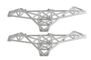HPI Racing Main Chassis Set (Matte Chrome) Wheely King