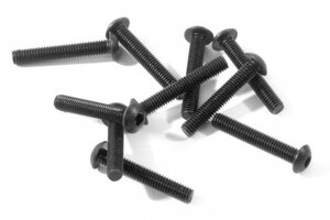 HPI Racing Button Head Screw M3X18mm (Hex Socket/10pcs)