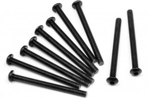 HPI Racing Button Head Screw M3X35mm (Hex Socket/10pcs)