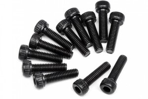 HPI Racing Cap Head Screw M2 6 X 10mm (Hex Socket/12pcs)