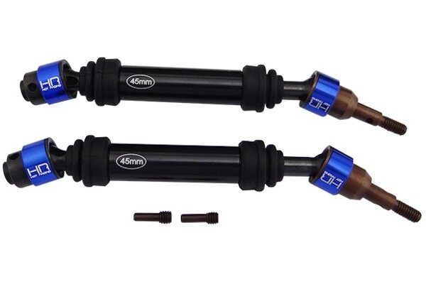Hot Racing Front Light Weight Metal CV Axles, for Traxxas Slash 4x4