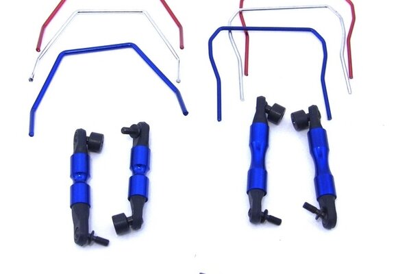 Hot Racing Front & Rear Sway Bar 4WD Slash Rally