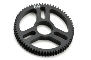 Exotek Racing EXO1543  Flite Spur Gear 48P 66T, Machined Delrin for EXO Spur