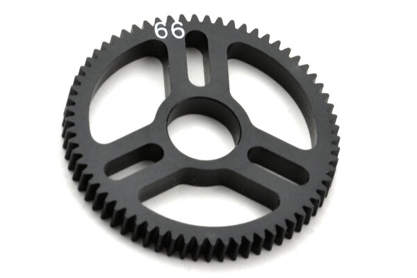 Exotek Racing Flite Spur Gear 48P 66T, Machined Delrin for EXO Spur