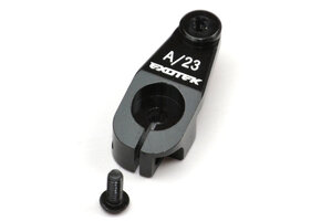Exotek Racing AE Heavy Duty Servo Horn, 7075 Airtronics/23 spline (Black)