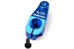 Exotek Racing AE Heavy Duty Servo Horn, 7075 Airtronics/23 spline (Blue)