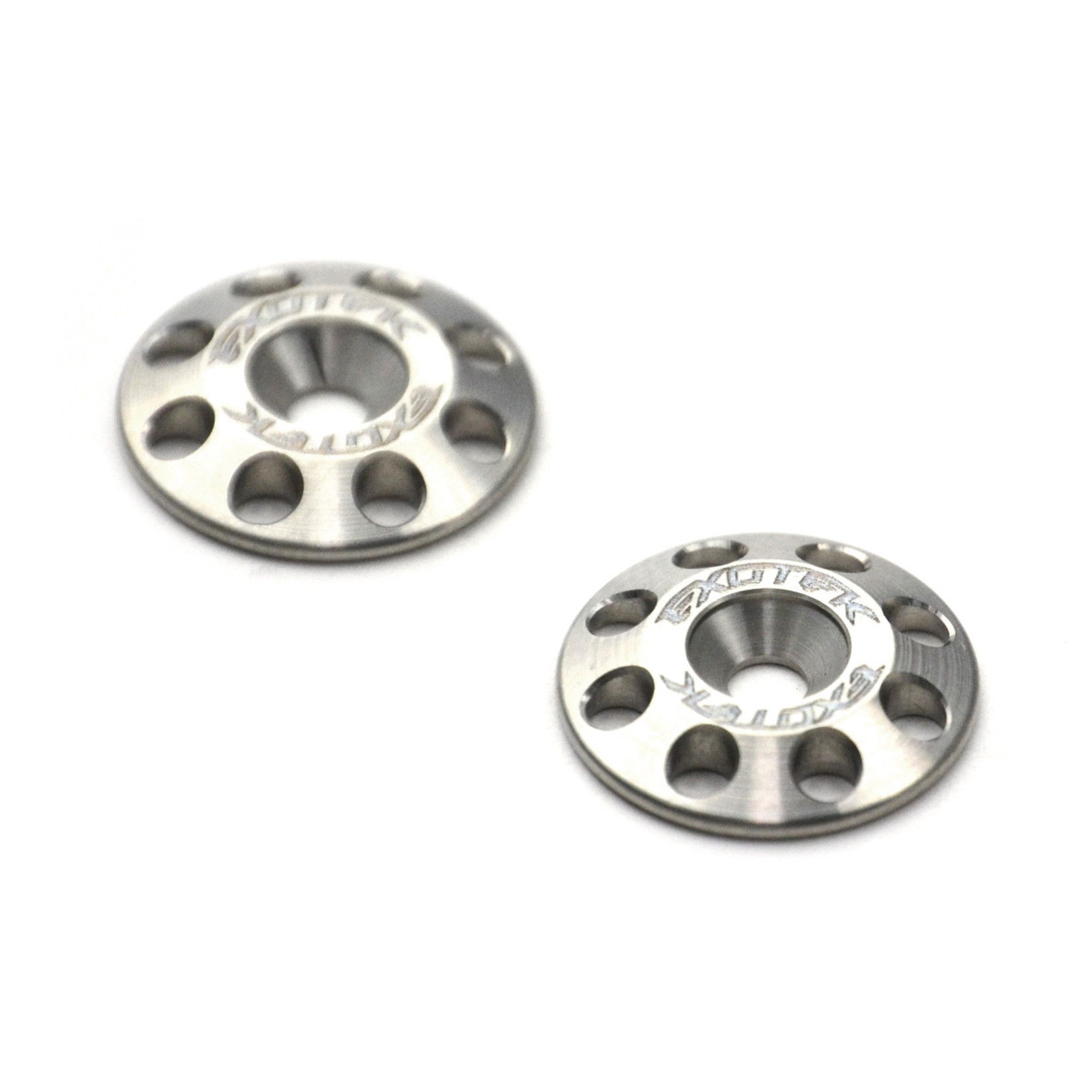 Exotek Racing Flite Wing Titanium Buttons 1/10 16mm (2) Extreme R/C