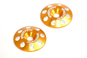 Exotek Racing Flite Wing Buttons V2, 6061 Gold