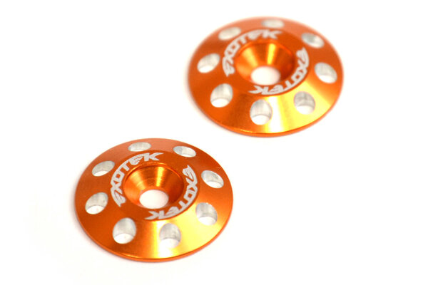 Exotek Racing Flite Wing Buttons V2, 6061 Orange