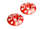 Exotek Racing Flite Wing Buttons V2, 6061 Red