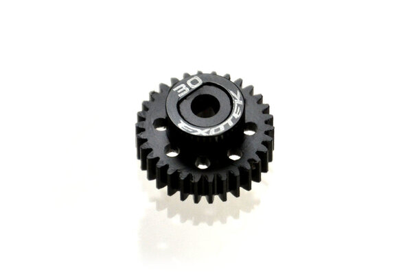 Exotek Racing Flite 30t 48p Pinion Black Pom with Alloy Collar