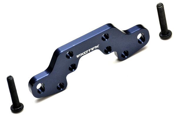 Exotek Racing EB410 Bulkhead Saver Camber Plate, 7075