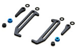 Exotek Racing B6.1 / B6 Carbon Fiber LiPo Tabs and Cups Set T6.1 SC6.1