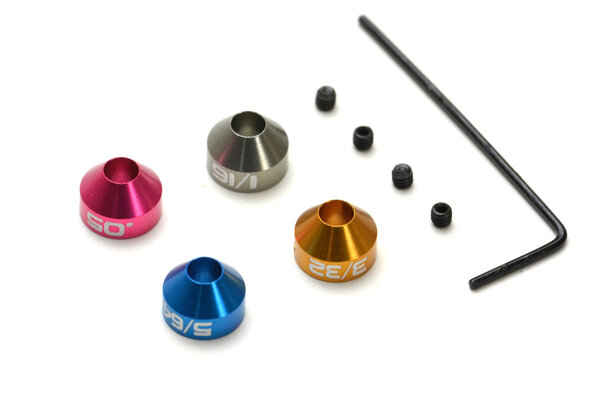 Exotek Racing Collar ID Set (4) SAE for Hudy Protek or Similar Size Wrench