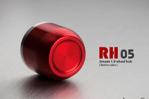Gmade 1.9 RH05 Wheel Hubs (Red) (4)