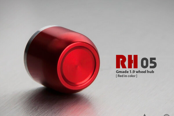 Gmade 1.9 RH05 Wheel Hubs (Red) (4)