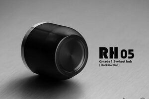 Gmade 1.9 RH05 Wheel Hubs (Black) (4)