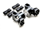 Exotek Racing 22 5.0 7075 Rear Hub Set with Adjustable +0/+1/+2/+3 Inserts