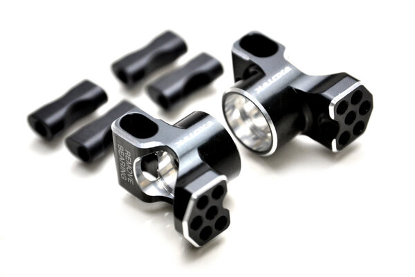 Exotek Racing 22 5.0 7075 Rear Hub Set with Adjustable +0/+1/+2/+3 Inserts