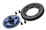 Exotek Racing ET410 Machined Spur Gear and Mounting Plate, 32P