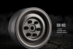 Gmade 1.9 SR03 Beadlock Wheels (Uncoated Steel) (2)